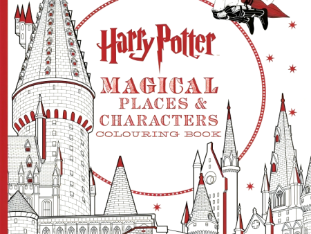 Harry Potter Magical Places & Characters Colouring Book Supply