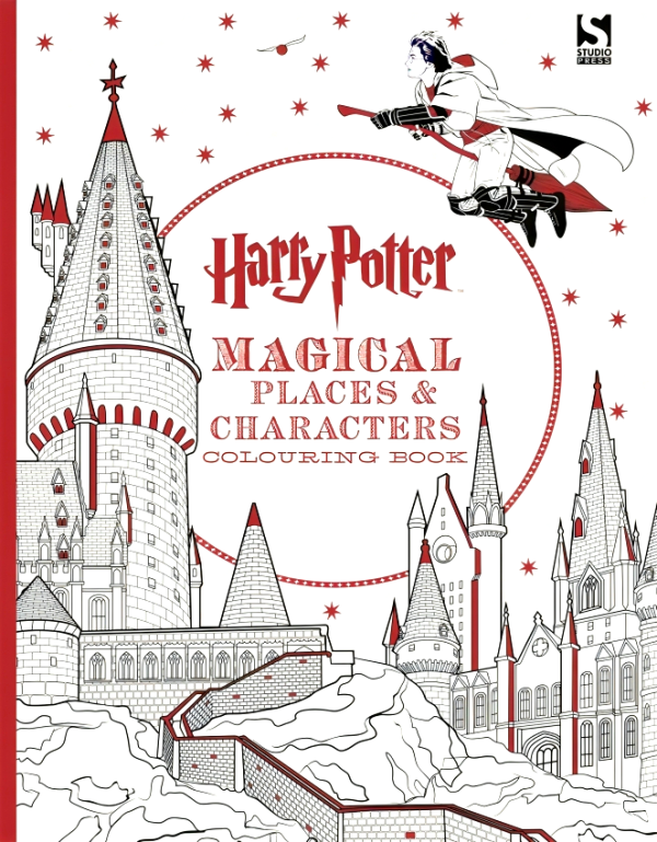 Harry Potter Magical Places & Characters Colouring Book Supply