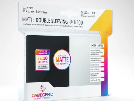 Gamegenic Matte Sleeves - Double Sleeving Pack Sale