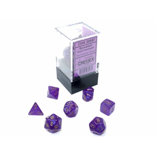 Mini Borealis Luminary Royal Purple w Gold - 7 Die Set (CHX20587) Online Hot Sale