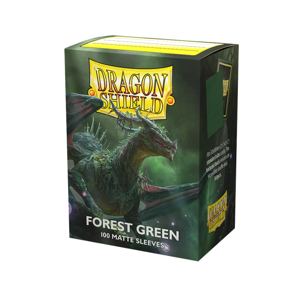 Dragon Shield Sleeves Matte - Forest Green (100pk) Fashion