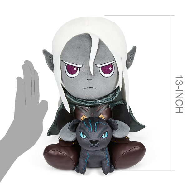 Drizzt and Guenhwyvar Plush - Dungeons and Dragons Cheap