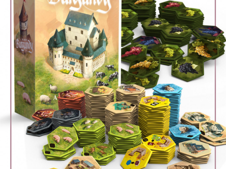 The Castles of Burgundy: Special Edition - Acrylic Hexes Supply