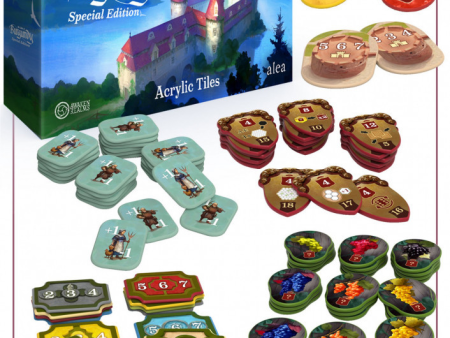 The Castles of Burgundy: Special Edition - Acrylic Tokens on Sale