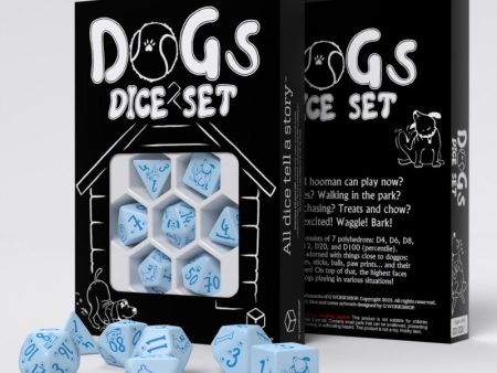 Dogs Dice Set - Max (7) Online Hot Sale