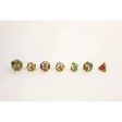 Leadlight 4 Colour Gold - Metal RPG Dice Set (LPG) Online