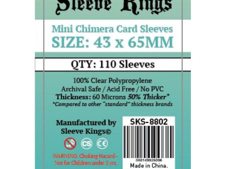 Sleeve Kings - Mini Chimera (43mm x 65mm) (110pk) Supply