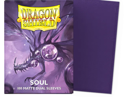 Dragon Shield Sleeves DUAL MATTE - Soul (100pk) For Sale