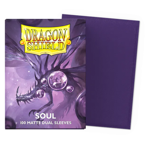 Dragon Shield Sleeves DUAL MATTE - Soul (100pk) For Sale