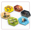 The Castles of Burgundy: Special Edition - Acrylic Hexes Supply