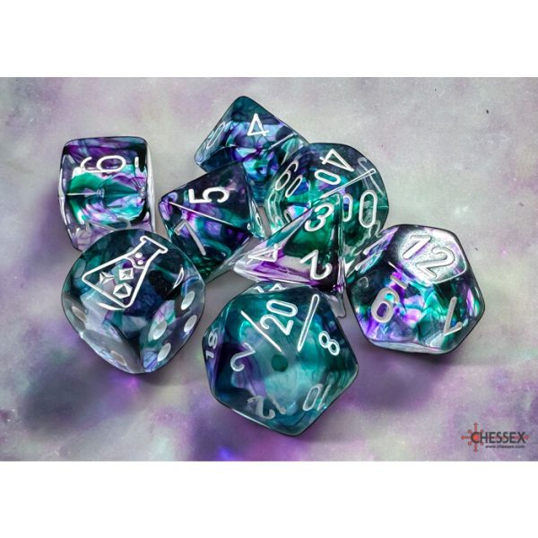 Nebula Fluorite white - 7 Die Set+bonus (CHX30068) Online now