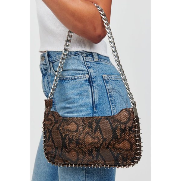 Elsie - Snake Shoulder Bag Online now