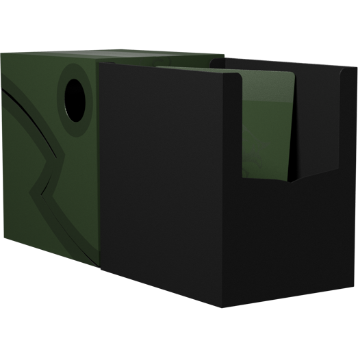 Double Shell Deck Box - Forest Green Black Online Sale