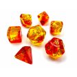 Gemini Translucent Red-Yellow w Gold- 7 Die Set (CHX26468) For Discount