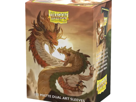 Dragon Shield Sleeves MATTE DUAL ART - Wood Snake 2025 - (100pk) Online