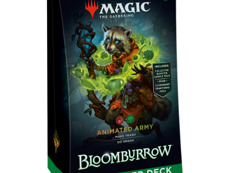 Animated Army (RG) - Bloomburrow Commander Deck Cheap