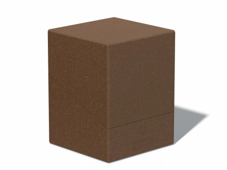 Return to Earth: Boulder 100+ Deck Box - Brown For Cheap