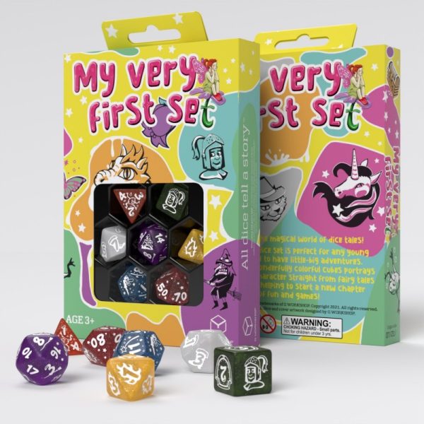 My Very First  Dice Set (7) - Fairy Dust Online Hot Sale