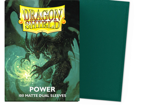 Dragon Shield Sleeves DUAL MATTE - Power (100pk) Online Sale