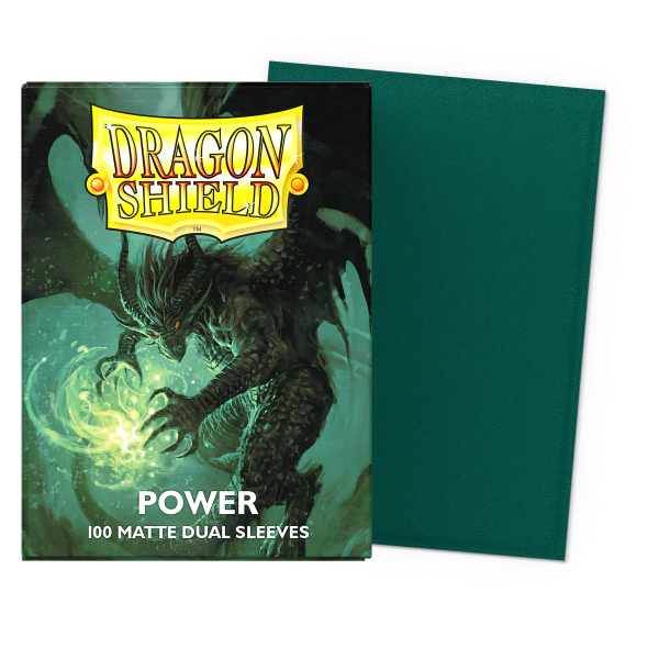 Dragon Shield Sleeves DUAL MATTE - Power (100pk) Online Sale