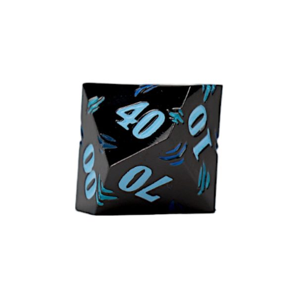 Inscripted Dragon Blue - Metal RPG Dice Set (LPG) Online