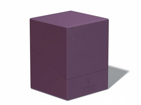 Return to Earth: Boulder 100+ Deck Box - Purple Hot on Sale