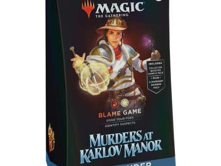 Blame Game (RW) - Murders at Karlov Manor Commander Deck Online Sale