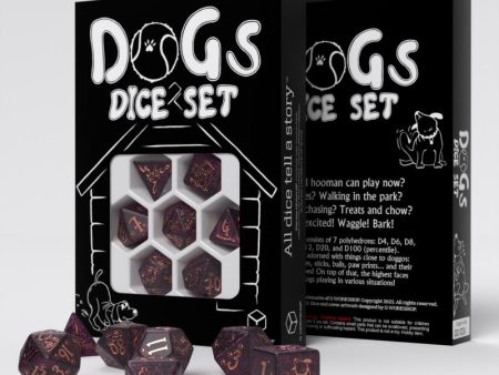 Dogs Dice Set - Luna (7) Online Hot Sale