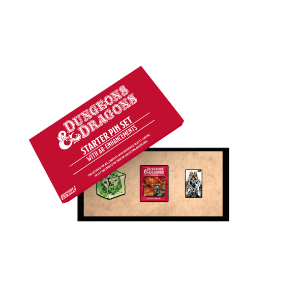 Classic Dungeons & Dragons Pin Set - Pinfinity on Sale