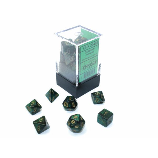 Mini Scarab Jade w Gold - 7 Die Set (CHX20415) Online Sale