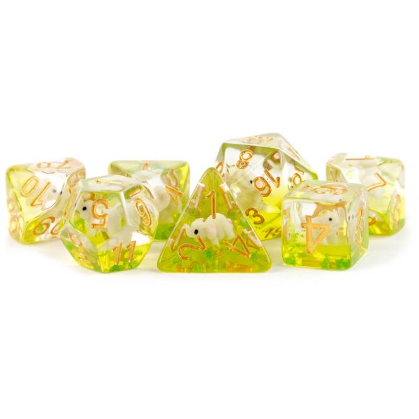 MDG Resin Dice Set - Elephant Online now