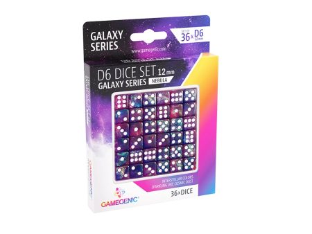 Nebula D6 12mm Dice Set (36) - Gamegenic Galaxy Series Hot on Sale