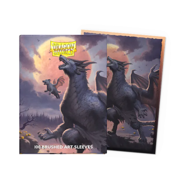 Dragon Shield - Box 100 BRUSHED ART MATTE - Halloween 2023 For Sale