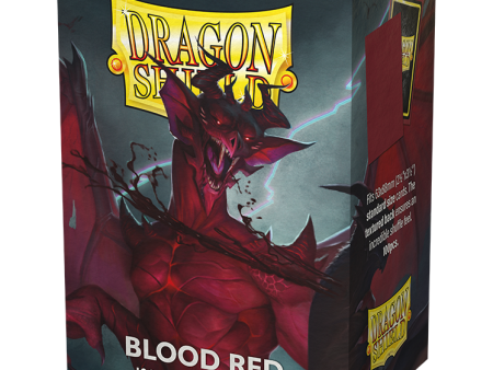 Dragon Shield Sleeves Matte - Blood Red (100pk) Discount