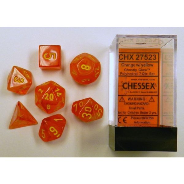 Ghostly Glow Orange w  Yellow - 7 Die Set - CHX27523 Cheap