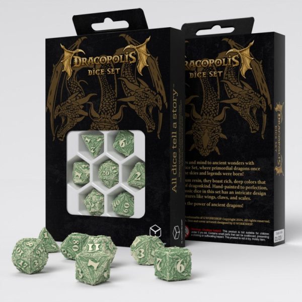 Dracopolis Dice Set: The Andean Longneck (7) Online Hot Sale