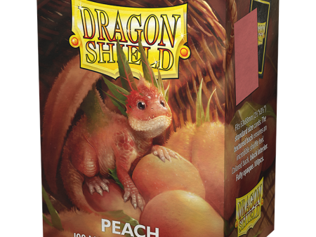 Dragon Shield Sleeves DUAL MATTE - Peach (100pk) For Discount