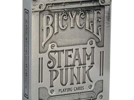 Playing Cards - Bicycle Silver Steampunk Cheap