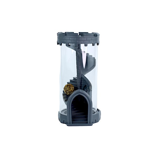 LPG Seethrough Dice Tower: Grey Cheap