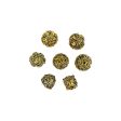 Hollow Vines Ancient Bronze - Metal RPG Dice Set (LPG) Fashion