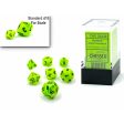 Mini Vortex Bright Green w Black - 7 Die Set (CHX20430) Fashion