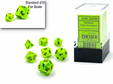 Mini Vortex Bright Green w Black - 7 Die Set (CHX20430) Fashion