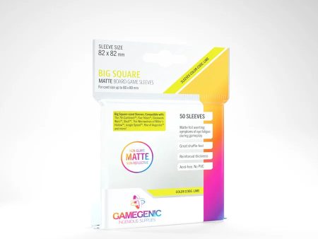 Gamegenic Matte Sleeves - Big Square Cheap