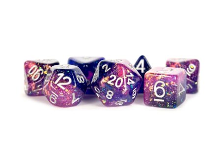 MDG Resin Dice Set - Eternal Purple Blue Supply