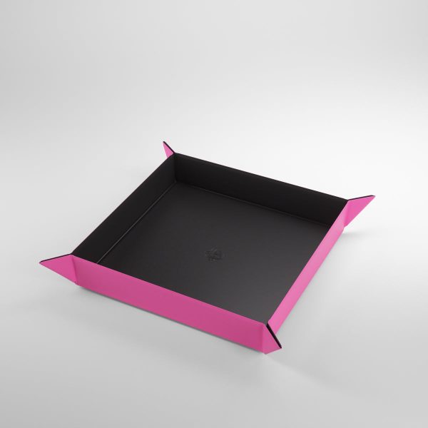 Magnetic Dice Tray: Square - Pink Black Hot on Sale