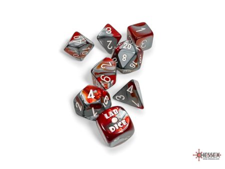 Gemini Red-Steel white - 7 Die Set+bonus (CHX30066) Online Sale