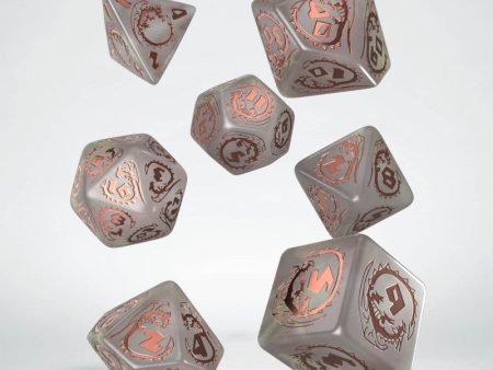 Dragons Quartz Dice Set (7) Fashion