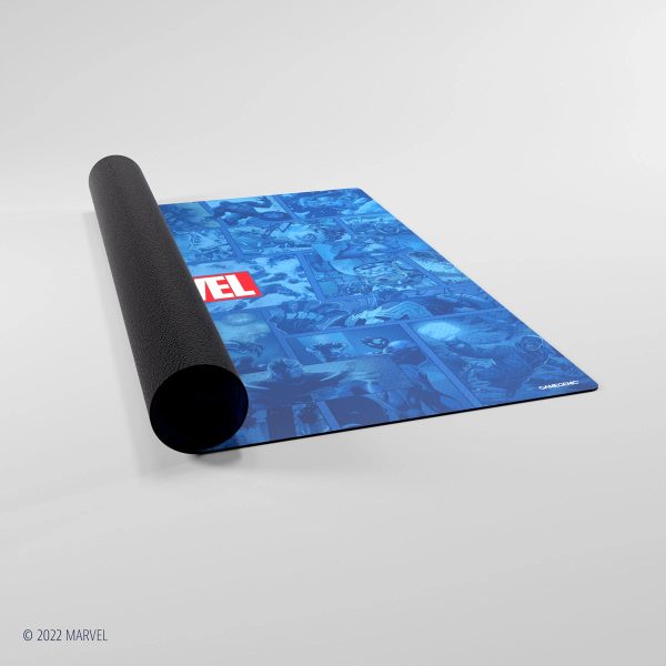 Marvel Champions: Game Mat XL - Blue Hot on Sale