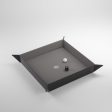 Magnetic Dice Tray: Square - Gray Black For Cheap