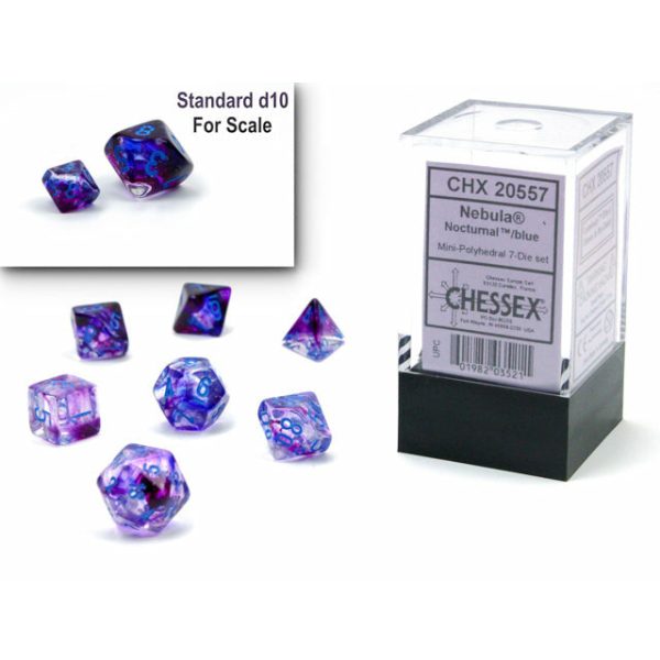 Mini Nebula Luminary Nocturnal w Blue - 7 Die Set (CHX20557) Fashion